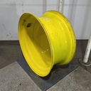18"W x 42"D, John Deere Yellow 10-Hole Dolly Dual , -13.38" Offset