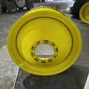 18"W x 42"D, John Deere Yellow 10-Hole Dolly Dual , -13.38" Offset