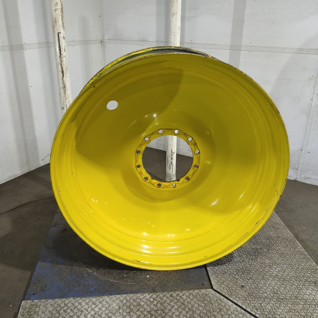 13"W x 46"D, John Deere Yellow 12-Hole Bubble Disc , 1.5" Offset