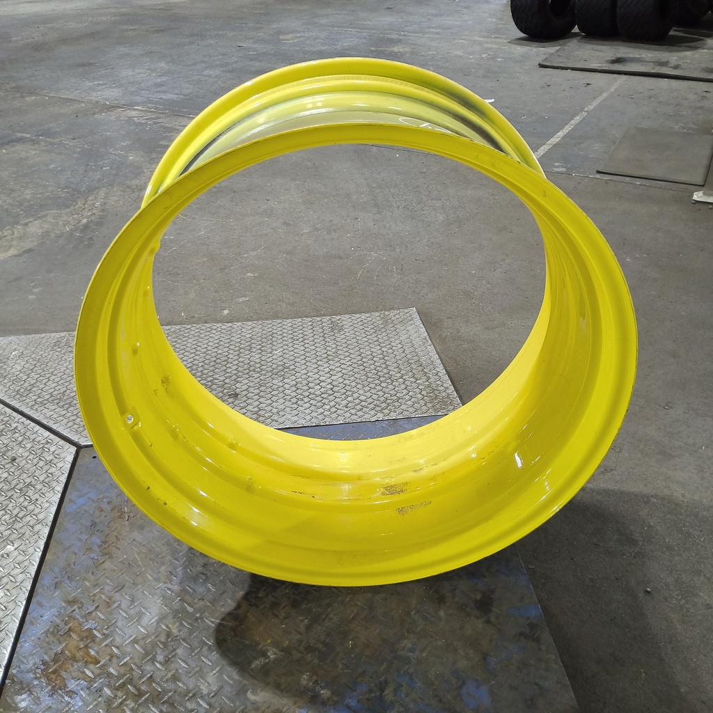 16"W x 34"D, John Deere Yellow Double Bevel