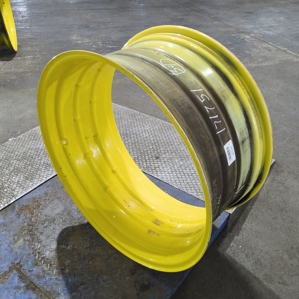 16"W x 34"D, John Deere Yellow Double Bevel