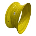 18"W x 42-38"D, John Deere Yellow Double Bevel Step-Up Rim