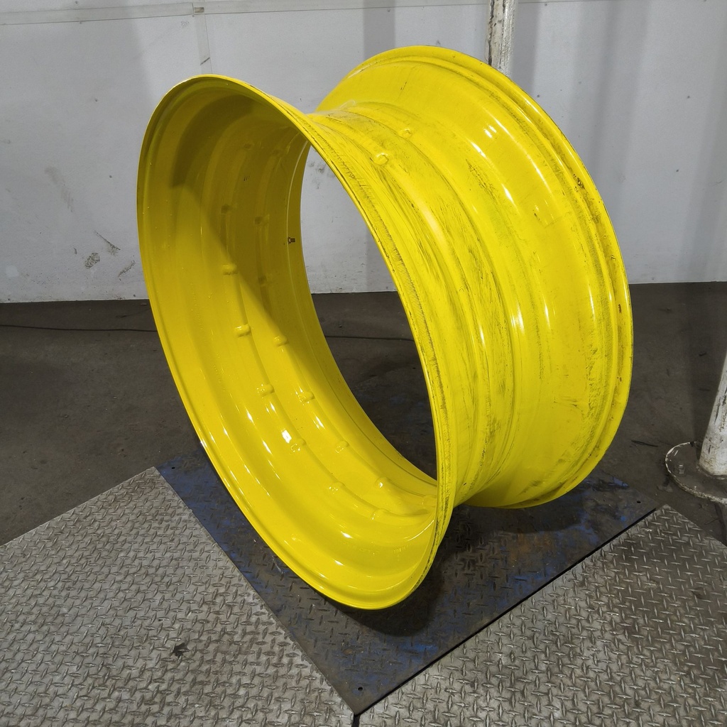 18"W x 42-38"D, John Deere Yellow Double Bevel Step-Up Rim