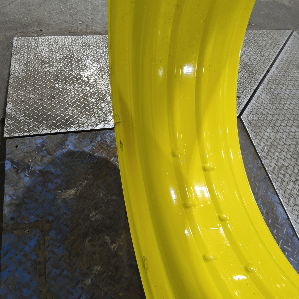 18"W x 42-38"D, John Deere Yellow Double Bevel Step-Up Rim