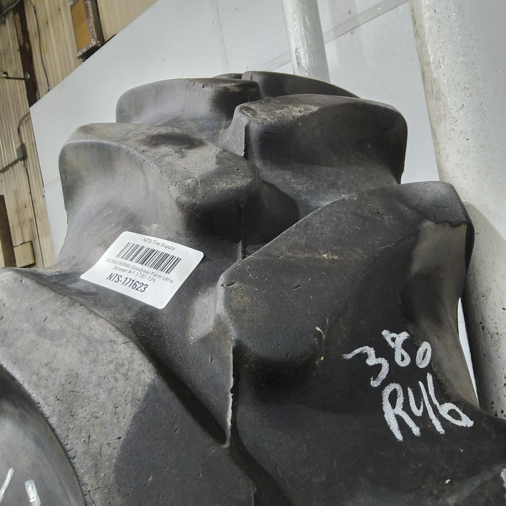 VF380/90R46 Goodyear Farm Ultra Sprayer R-1 173D 70%