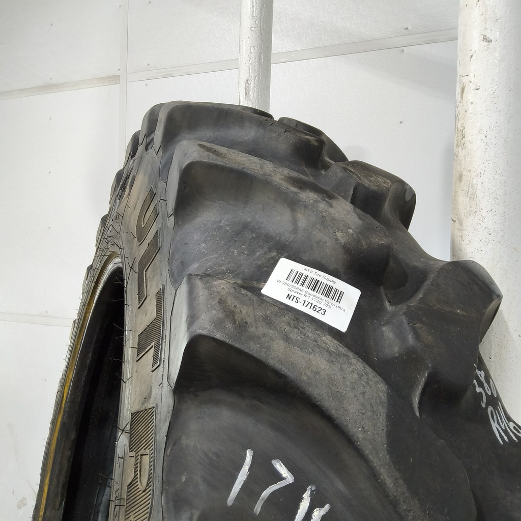 VF380/90R46 Goodyear Farm Ultra Sprayer R-1 173D 70%