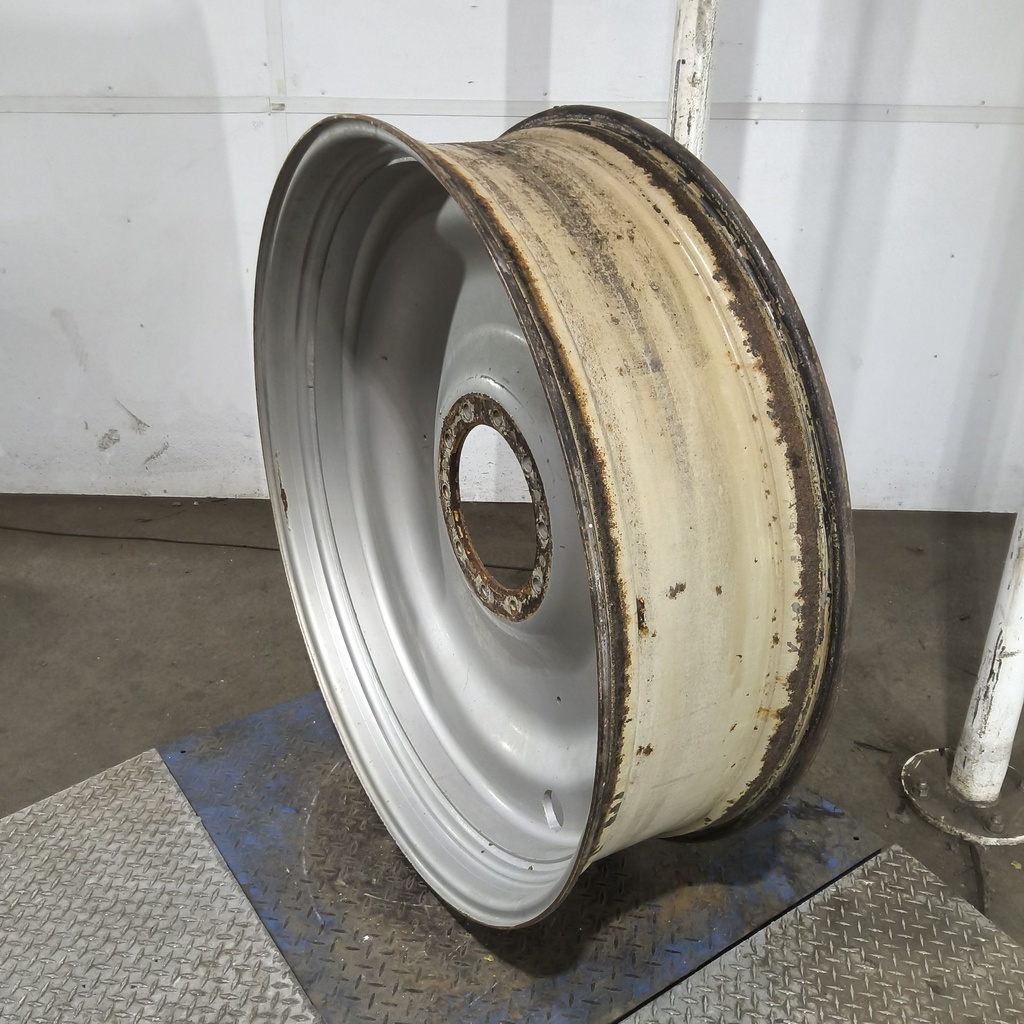 13"W x 46"D, Case IH Silver Mist 10-Hole Bubble Disc , 0.38" Offset