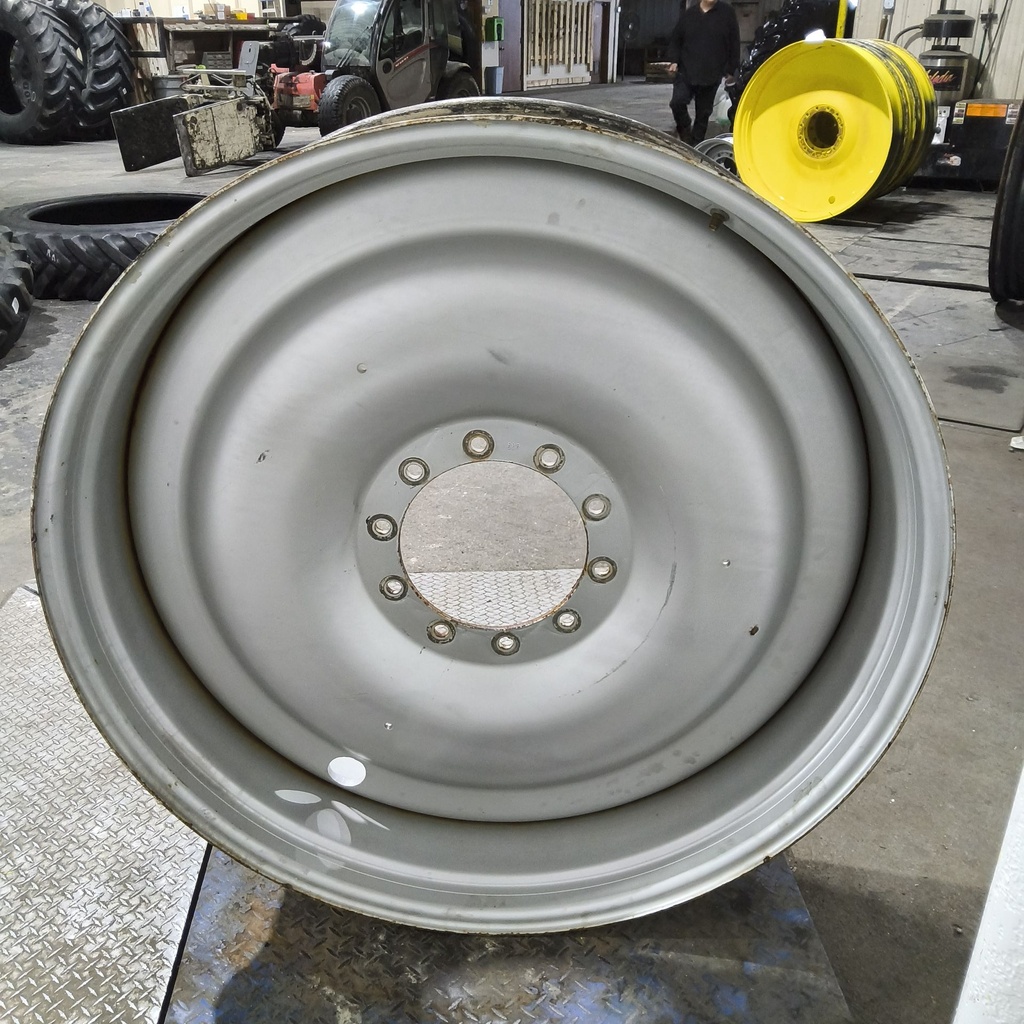13"W x 46"D, Case IH Silver Mist 10-Hole Bubble Disc , 0.38" Offset