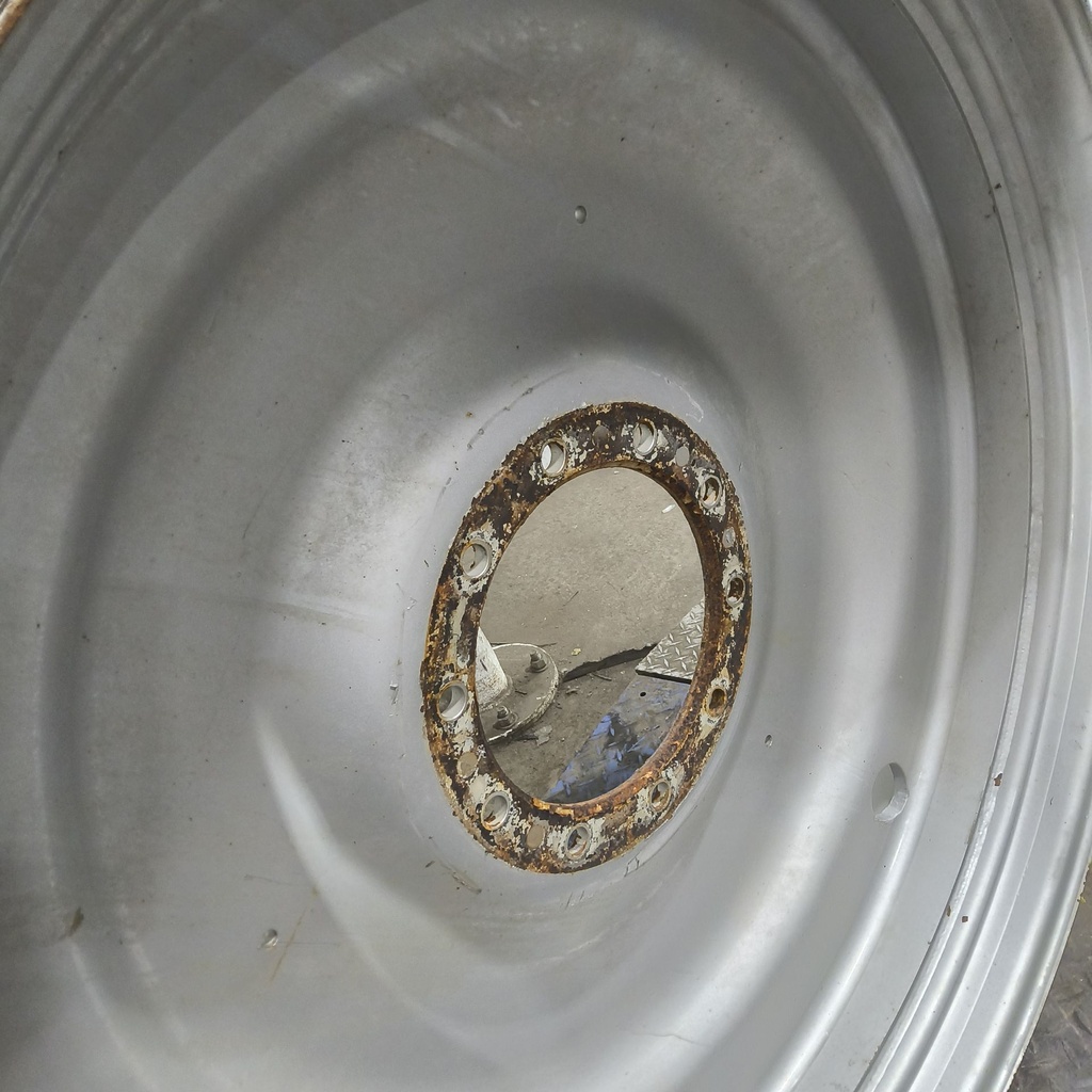 13"W x 46"D, Case IH Silver Mist 10-Hole Bubble Disc , 0.38" Offset