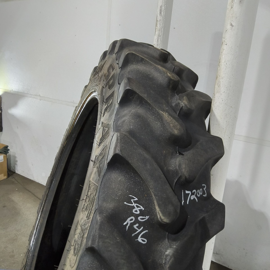 VF380/90R46 Goodyear Farm Ultra Sprayer R-1 173D 60%