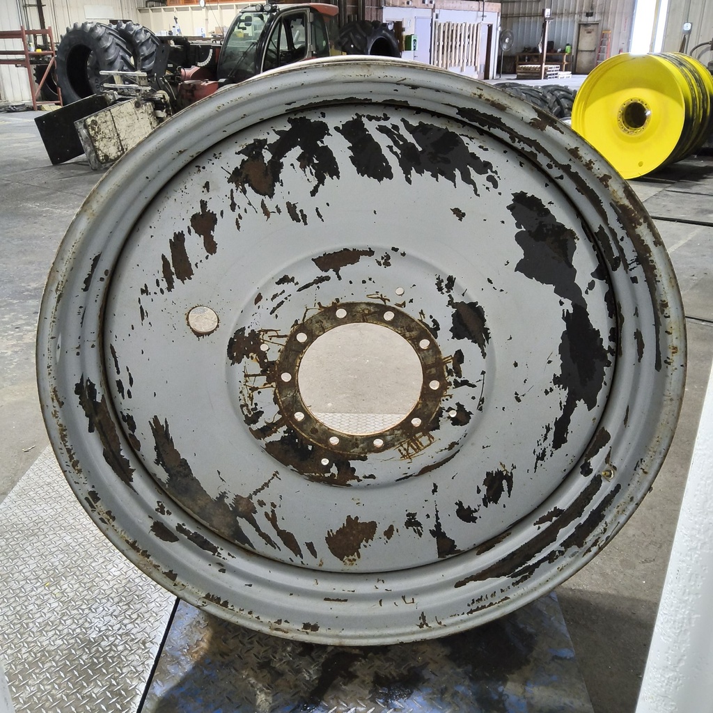 15"W x 50"D, Agco Corp Gray 10-Hole Formed Plate , 2.75" Offset