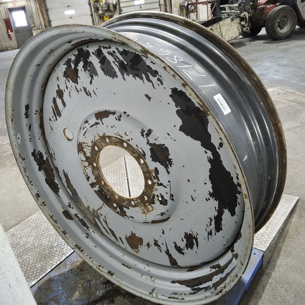 15"W x 50"D, Agco Corp Gray 10-Hole Formed Plate , 2.75" Offset