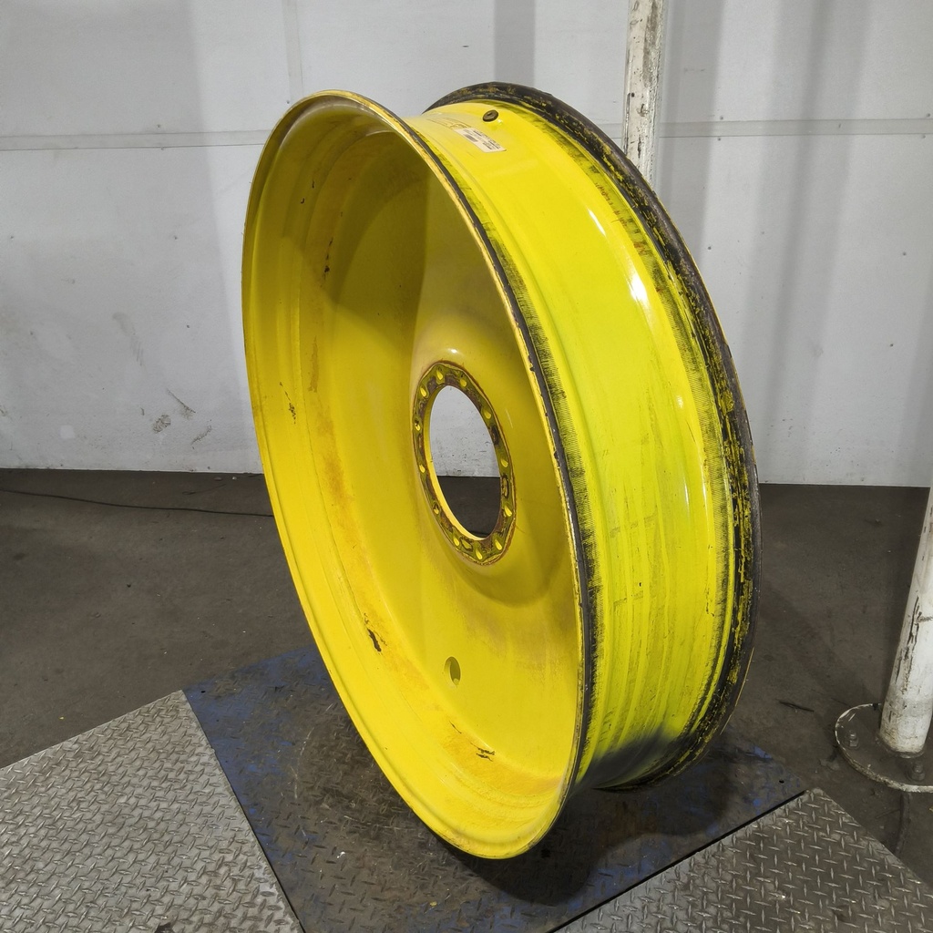 10"W x 50"D, John Deere Yellow 12-Hole Bubble Disc , 2.06" Offset
