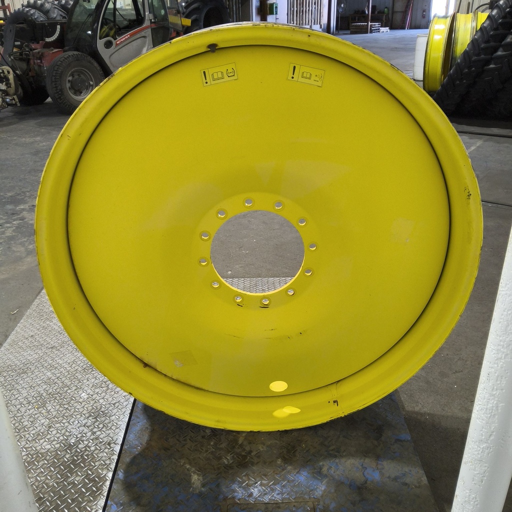 10"W x 50"D, John Deere Yellow 12-Hole Bubble Disc , 2.06" Offset