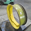 12"W x 38"D, John Deere Yellow 12-Hole Waffle Wheel (Groups of 3 bolts)