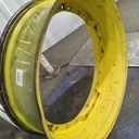 12"W x 38"D, John Deere Yellow 12-Hole Waffle Wheel (Groups of 3 bolts)