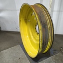 12"W x 54"D, John Deere Yellow 10-Hole Formed Plate , -9.25" Offset
