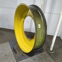 12"W x 54"D, John Deere Yellow 12-Hole Stub Disc , -3.38" Offset