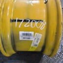10.5"W x 17.5"D, Industrial Yellow 8-Hole Flat Plate , -0.25" Offset