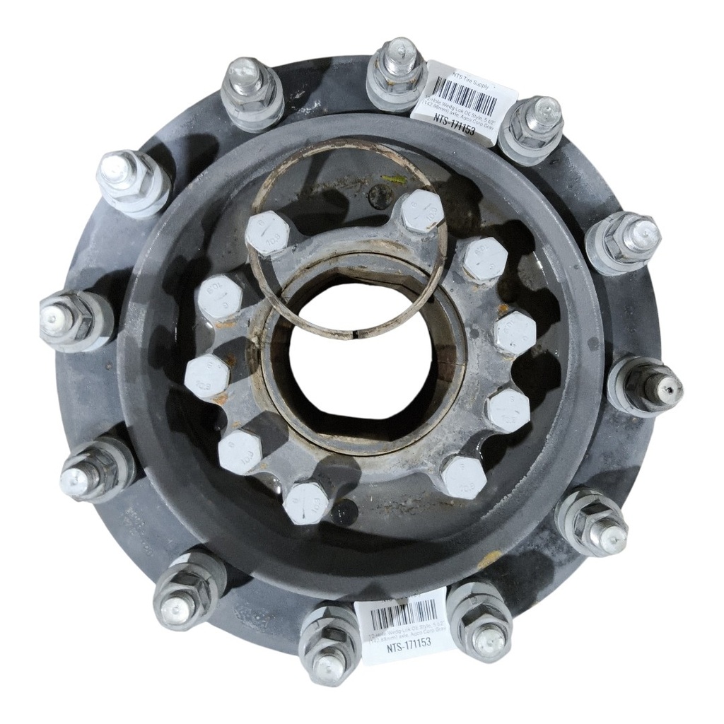 12-Hole Wedg-Lok OE Style, 5.62" (142.88mm) axle, Agco Corp Gray
