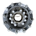 12-Hole Wedg-Lok OE Style, 5.62" (142.88mm) axle, Agco Corp Gray