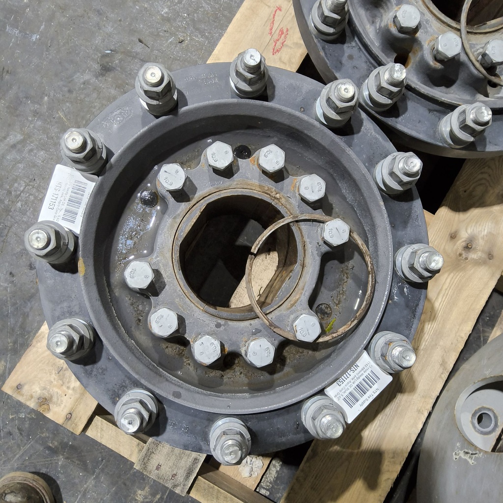 12-Hole Wedg-Lok OE Style, 5.62" (142.88mm) axle, Agco Corp Gray