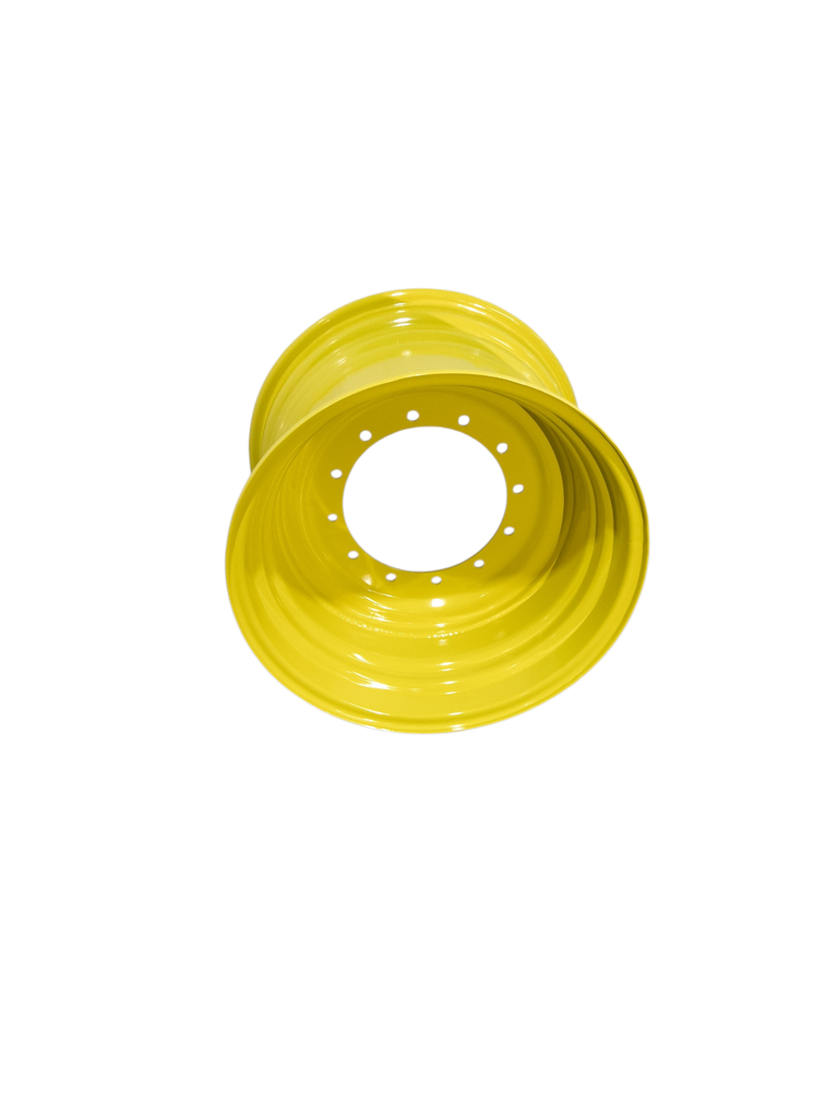 20"W x 30"D, John Deere Yellow 12-Hole Formed Plate , 1.12" Offset