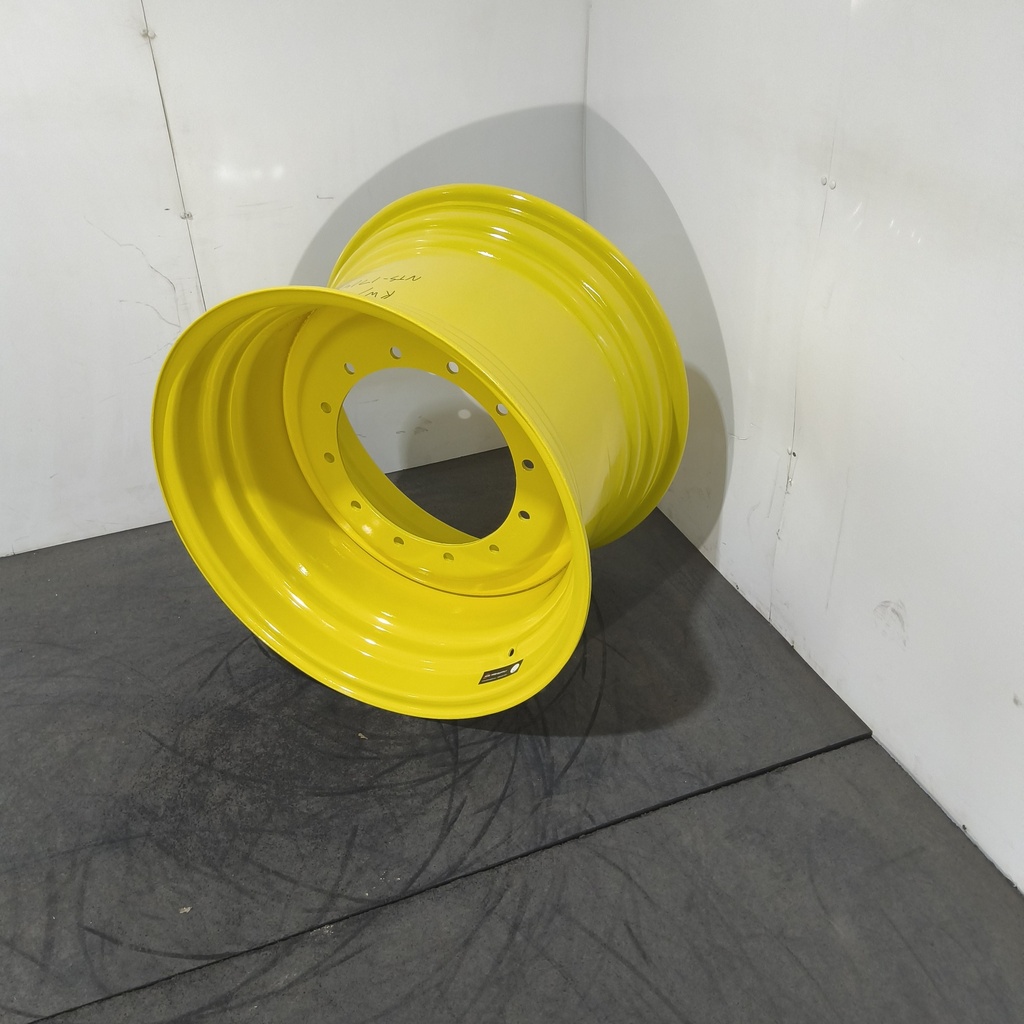 20"W x 30"D, John Deere Yellow 12-Hole Formed Plate , 1.12" Offset