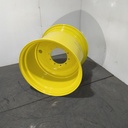 27"W x 32"D, John Deere Yellow 10-Hole Formed Plate , 2.75" Offset