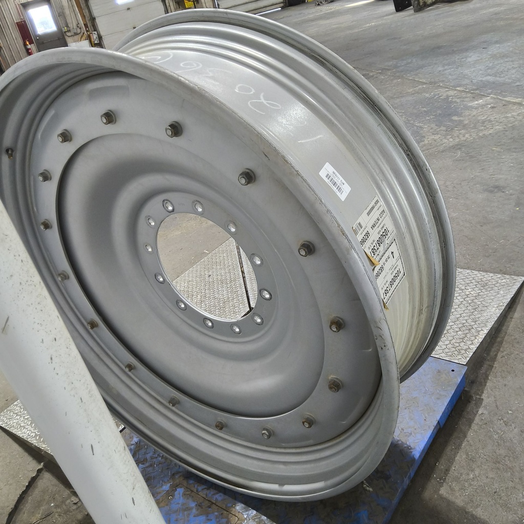15"W x 50"D, Agco Corp Gray 16-Hole Stub Disc , 3.62" Offset