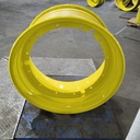 20"W x 38"D, John Deere Yellow 12-Hole Stub Disc , -3.62" Offset