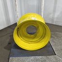 18"W x 28"D, John Deere Yellow 8-Hole Stub Disc , 2.56" Offset