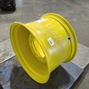 18"W x 28"D, John Deere Yellow 8-Hole Stub Disc , 2.56" Offset