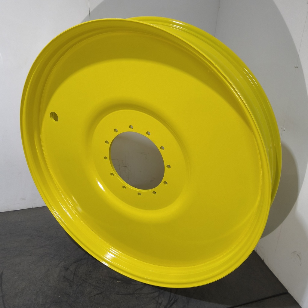10"W x 54"D, John Deere Yellow 12-Hole Spun Disc Sprayer