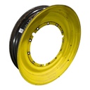 12"W x 50"D, John Deere Yellow 12-Hole Stub Disc , 6.38" Offset