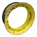 13"W x 34"D, John Deere Yellow 12-Hole Waffle Wheel (Groups of 2 Bolts)