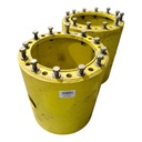 12-Hole 21.5"L FWD Spacer, John Deere Yellow