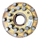 10-Hole Wedg-Lok OE Style, 4.33" (110mm) axle, John Deere Yellow