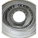 12-Hole Waffle Disc (Groups of 3 Bolts) Center for 34" Rim, Case IH Silver Mist