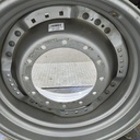 12-Hole Waffle Disc (Groups of 3 Bolts) Center for 34" Rim, Case IH Silver Mist