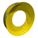 12"W x 54"D, John Deere Yellow 12-Hole Stub Disc , -3.38" Offset
