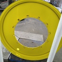 12"W x 54"D, John Deere Yellow 12-Hole Stub Disc , -3.38" Offset
