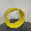 10"W x 24"D, John Deere Yellow 8-Hole Rim with Clamp/U-Clamp (groups of 2 bolts)