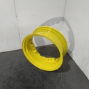 10"W x 24"D, John Deere Yellow 8-Hole Rim with Clamp/U-Clamp (groups of 2 bolts)