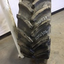 440/65R24 Goodyear Farm DT818 Optitrac R-1W on John Deere Yellow 6-Hole Rim with Clamp/Loop Style 75%