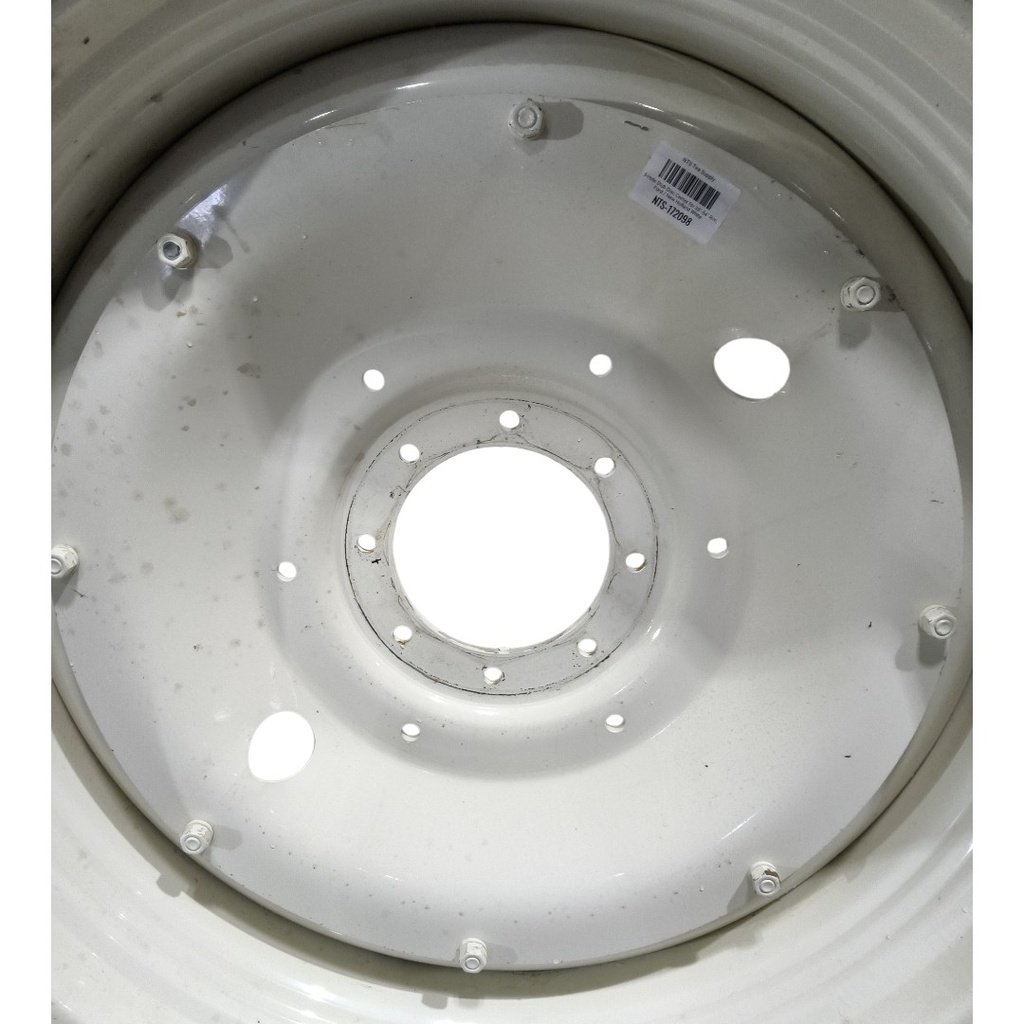 8-Hole Stub Disc Center for 38"-54" Rim, Ford / New Holland White