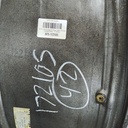 16"W x 42"D, Case IH Silver Mist 10-Hole Formed Plate , -9" Offset