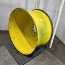 25"W x 46"D, John Deere Yellow 10-Hole Formed Plate , -13.25" Offset