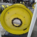 25"W x 46"D, John Deere Yellow 10-Hole Formed Plate , -13.25" Offset