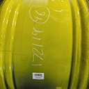 25"W x 46"D, John Deere Yellow 10-Hole Formed Plate , -13.25" Offset